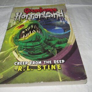 R.L. Stine Goosebumps Horrorland CREEP FROM THE DEEP Chapter Kids Book (#2)